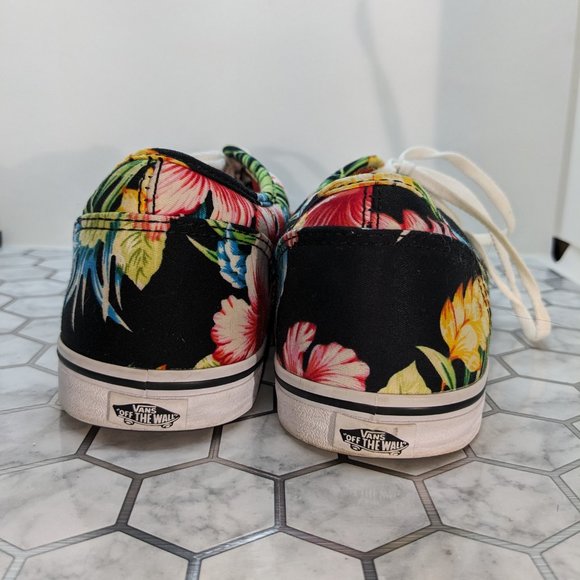 Vans Hawaiian Canvas Sneakers - Picture 7 of 9